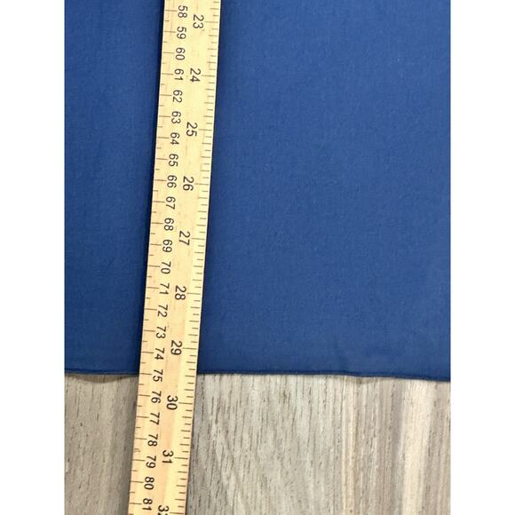 JOHNNY WAS Workshop Juliene Drape Top Voile TUNIC Navy Blue BOHO SM $205 NWT - Picture 10 of 12